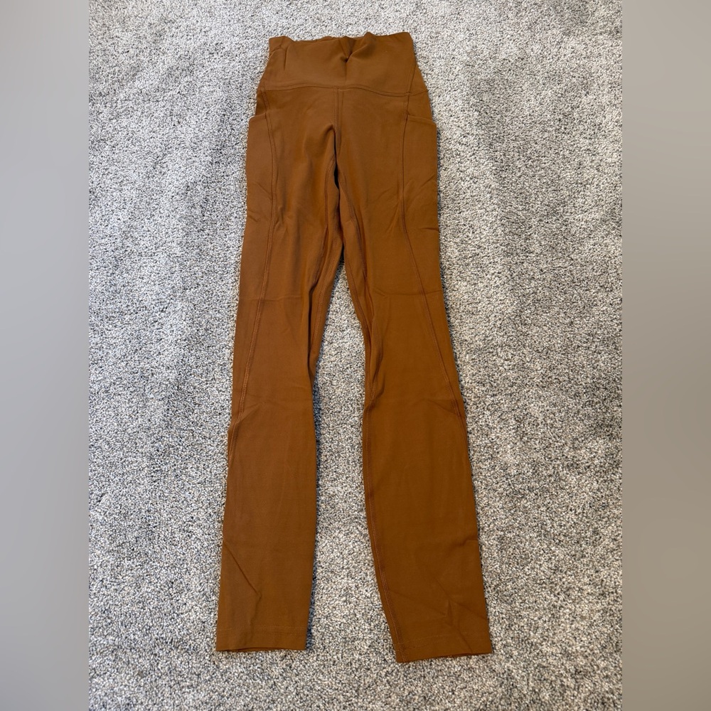 lululemon athletica Align w/ Pockets Leggings - 28 inch Burnt Orange